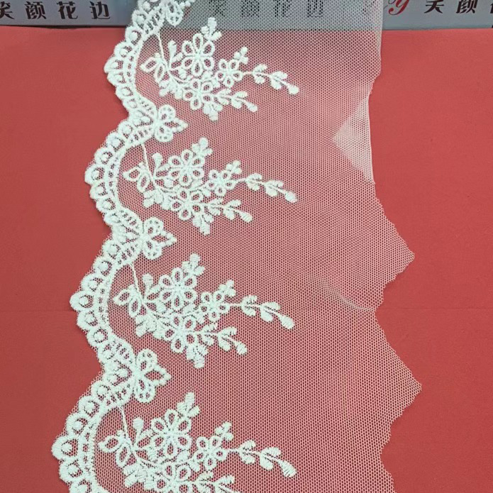 蕾丝花边辅料刺绣日版花束衣服裙女装童装碎花花边辅料 宽12厘米