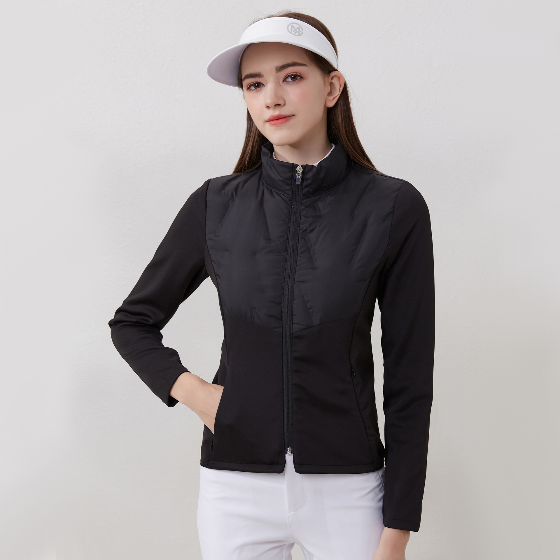 Autumn and Winter Golf Women's down jacket short coat warm comfortable leisure sports outdoor Golf women's clothing