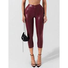N 71635 Snakeskin slim cropped pants ���ƽ����߷����п�