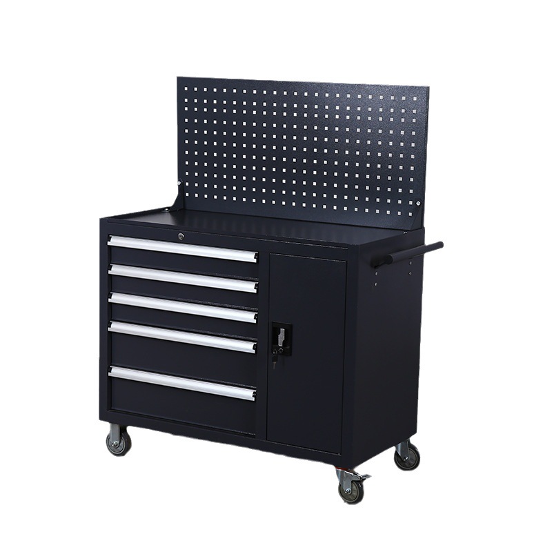 Los expertos industriales eligen carros de herramientas de alta resistencia, gabinetes de almacenamiento de piezas de herramientas para reparación de automóviles multifuncionales y modelos reforzados.