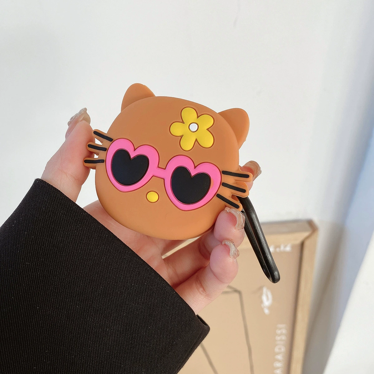 Samsung, cartoon headphones, compatible protective case