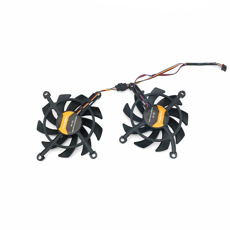 Подходит для яркого GTX1660 Tomahawk 1650S RTX2060s Graphite Fans A+B статическая
