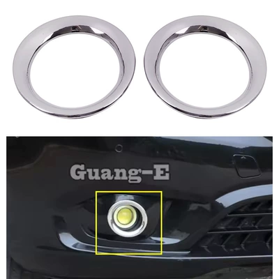Suitable for 2014-2022 Mercedes-Benz Vito W447 Fog Light Frame Front Bumper Lampshade Chrome Modified Decorative Accessories