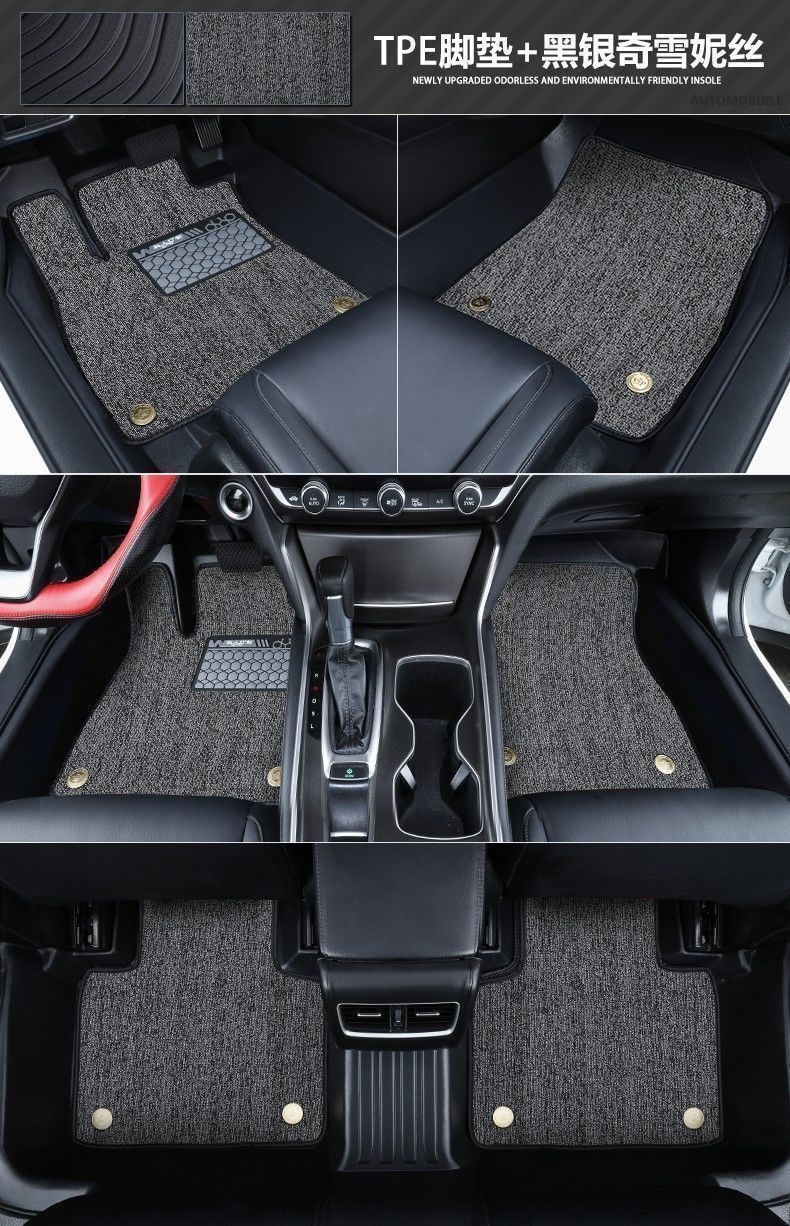 Floor Mats Suitable for Changan Car Series Tpe Changan Eado Cs35 Cs55 Cs75 Cx20 Yuexiang V3 Oshan X5 Uni-T