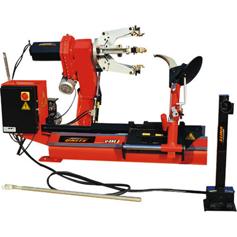 优耐特U-290大型客货卡车轮胎拆装机卧式轮胎扒胎机拆胎设备