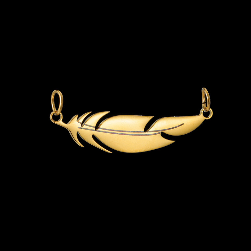 1 Piece Quantity 1 Piece 4cm 304 Stainless Steel Pendant