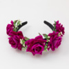 High-end Chinese hairpin suitable for photo sessions, accessory for bride, flowered, 7cm, European style, for bridesmaid