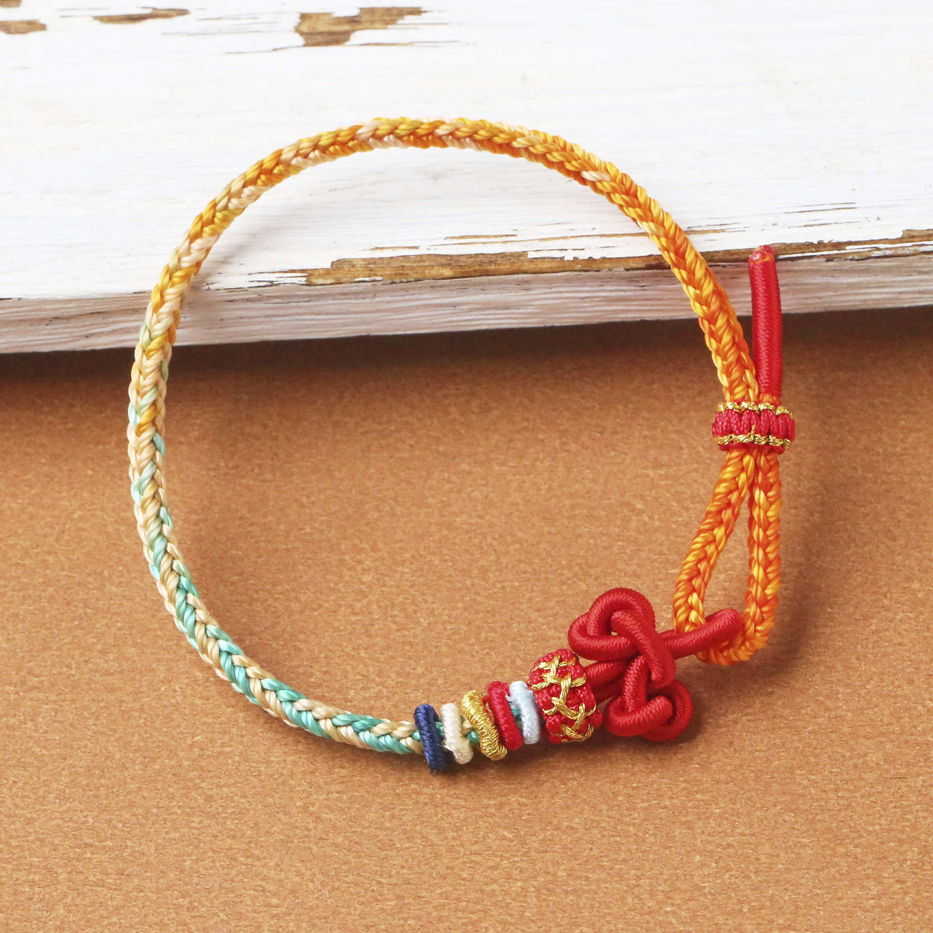 Wenchang Knot Bracelet for Men and Women, Suitable for High School and College Entrance Exams, Good Luck Inspirational Gift