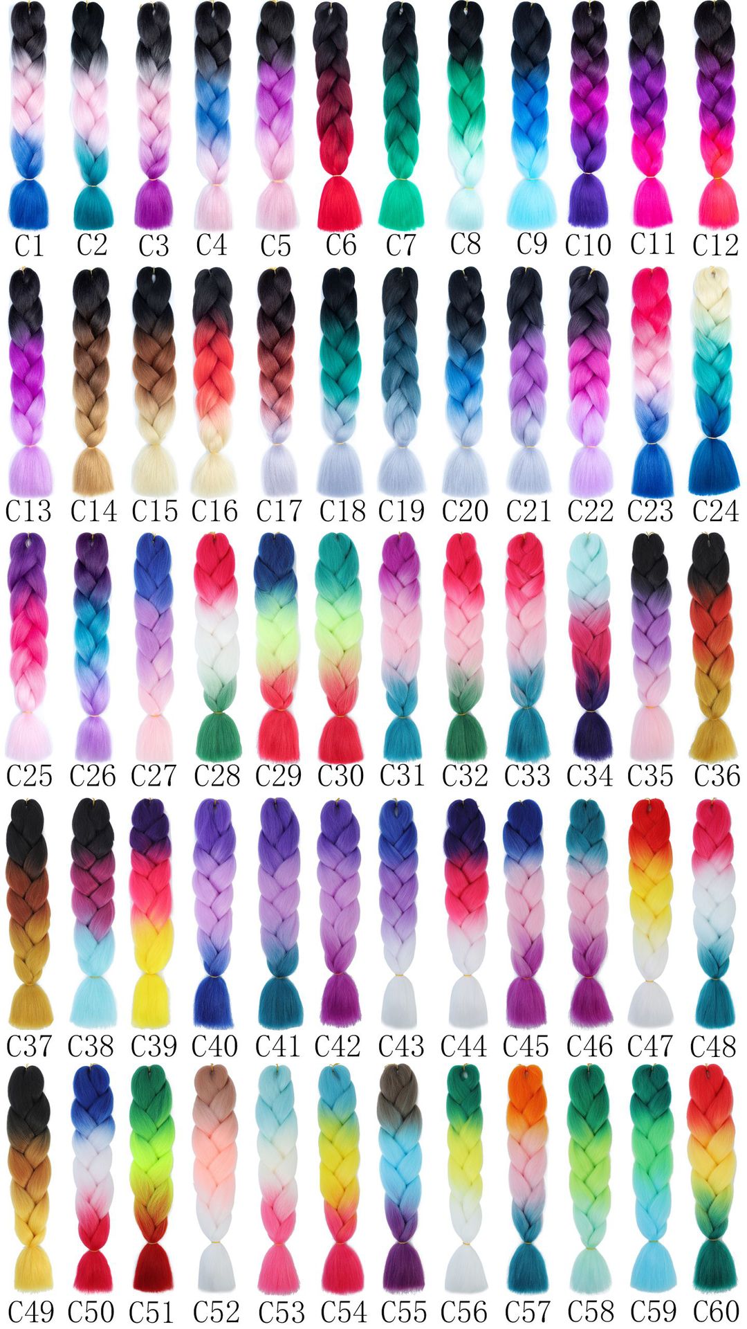 Fábrica de niñas elásticas pelucas de cola de caballo trenzas de boxeo trenzas de cuerda elástica de color trenzas de caballo para niños pelucas de cola de caballo