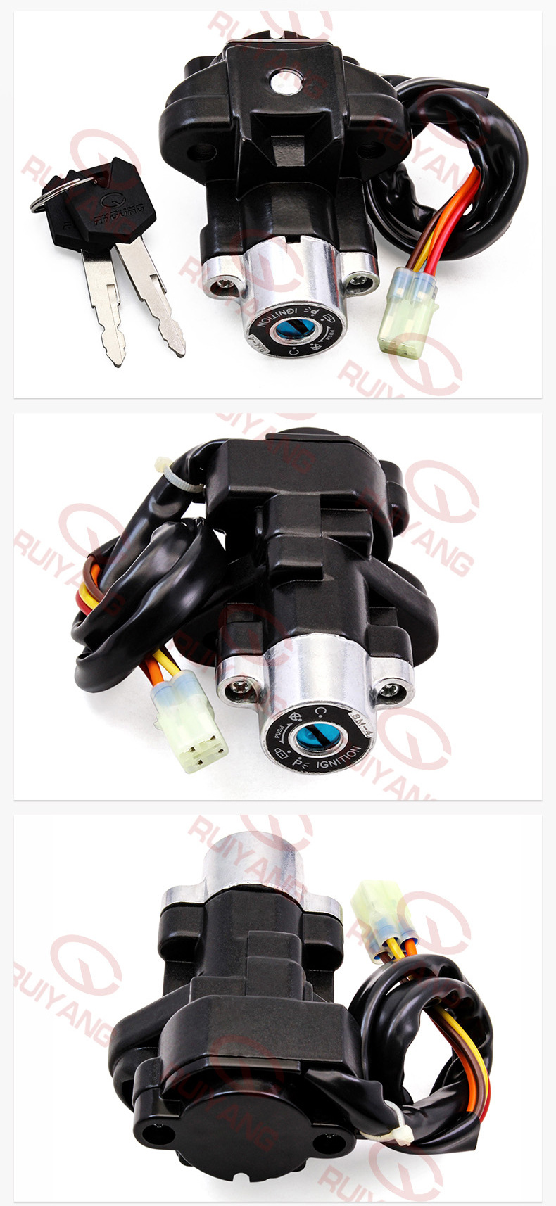 Motorcycle accessories suitable for Suzuki SV650 set of locks, electric door locks, fuel tank cap locks, seat locks, full car locks