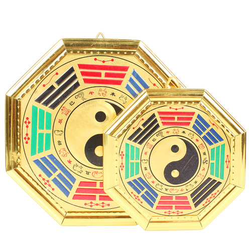 Manufacturer Xuanyi Phnom Penh Tai Chi Bagua Mirror Bagua Mirror Handicrafts Pendant Tai Chi Yin and Yang Mirror Ornaments