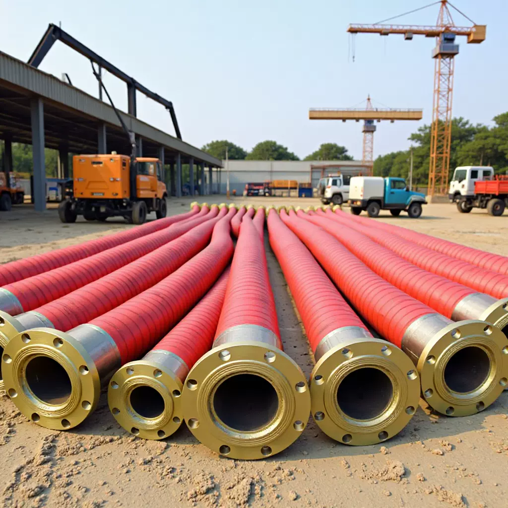 厂家供应大口径高压钢丝橡胶管 大口径缠绕胶管 大口径输水胶管