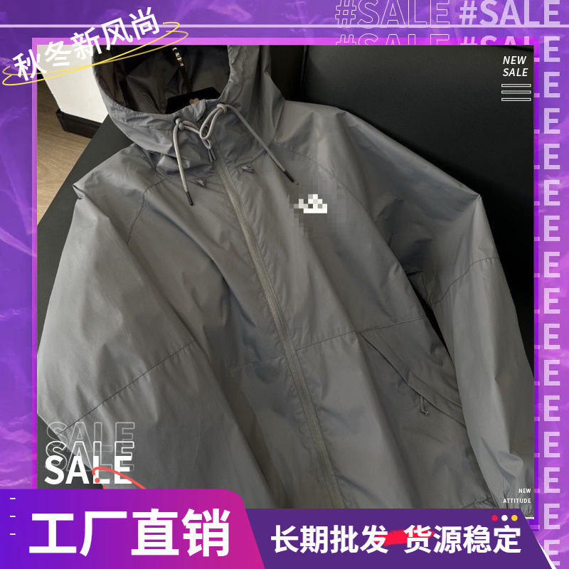 North Face jacket, outdoor windbreaker, waterproof, fashionable, windproof, hooded, casual sports jacket, wholesale