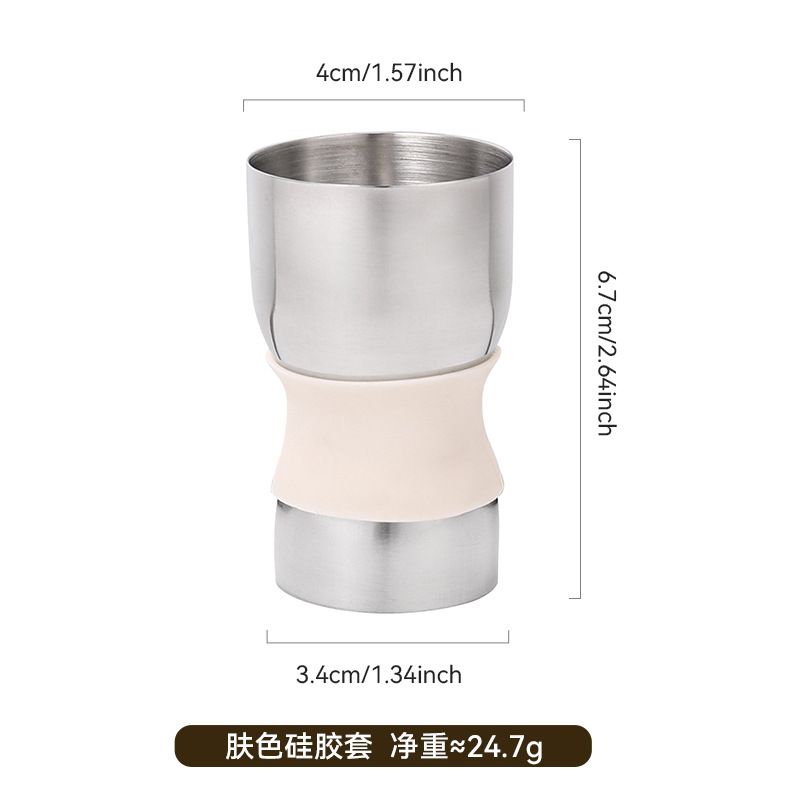 Sleeve de silicona blanca-2