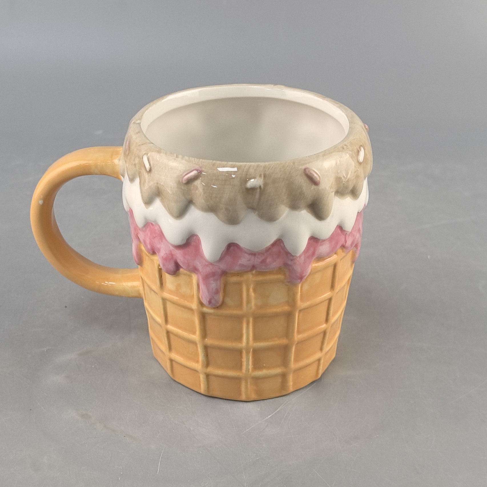 Regalo de cumpleaños Donut Taza de café creativa Taza de agua de dibujos animados Taza de vela Taza de pastel Taza de cerámica de pareja