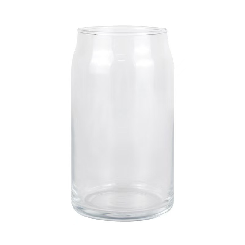 Amazon 16oz taza de Coca-Cola de vidrio con cubierta de bambú taza de paja impresa logotipo taza Mason