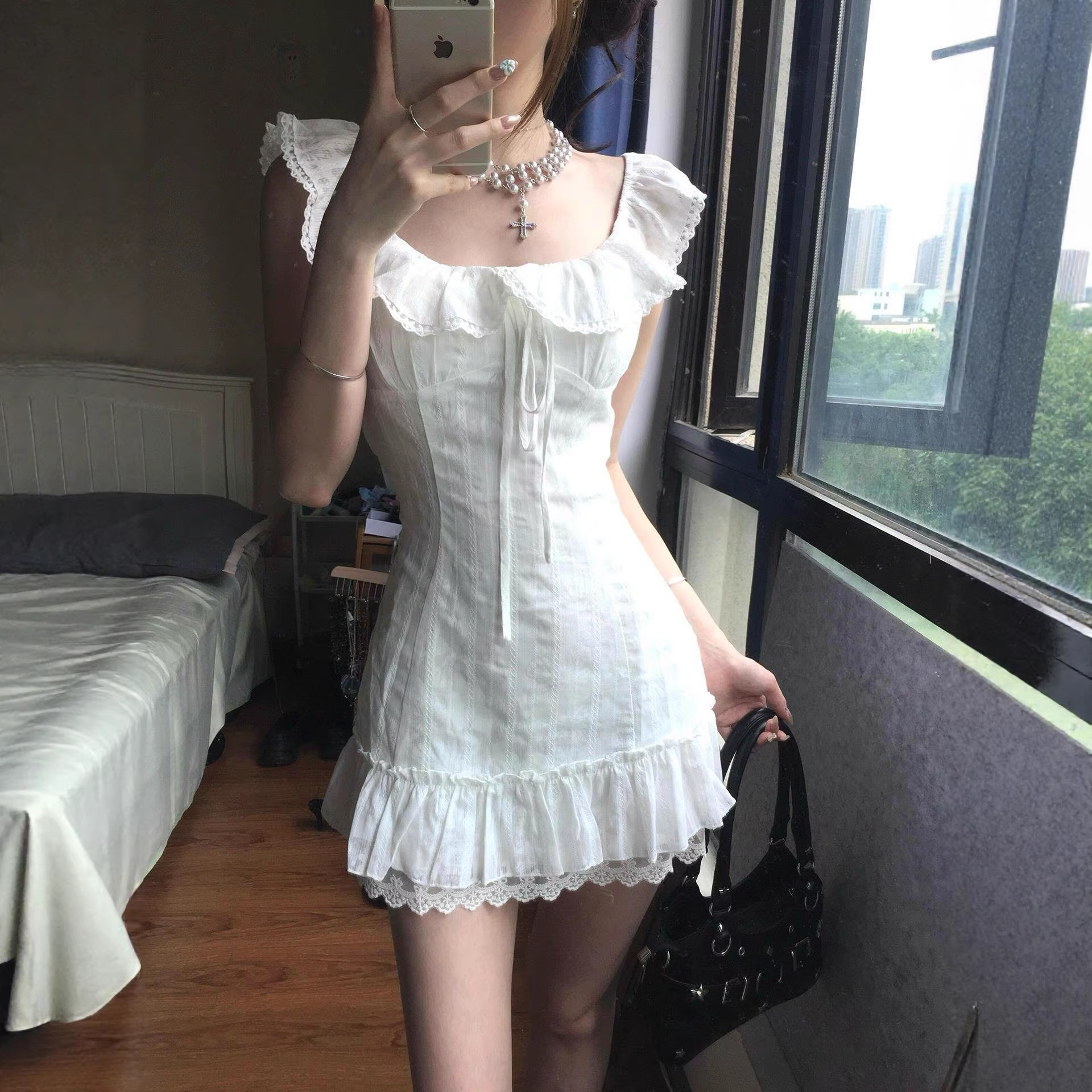 White dress