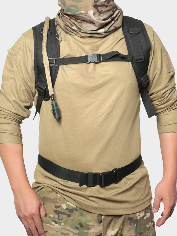 Bolsa de montaña al aire libre caminata militar camuflaje de campo de montaña bolsa de agua forro tático mochila image 4