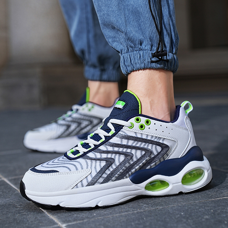 Scarpe sportive da uomo Scarpe da tennis Scarpe da ginnastica Scarpe da ginnastica traspiranti in tessuto a rete_voghion.com