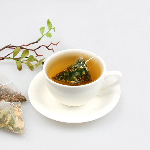 Qiaoyuntang Tartary buckwheat and burdock tea 250g/bag triangular bag Sanqing tea burdock tea tartary buckwheat, bitter melon and mulberry leaf tea