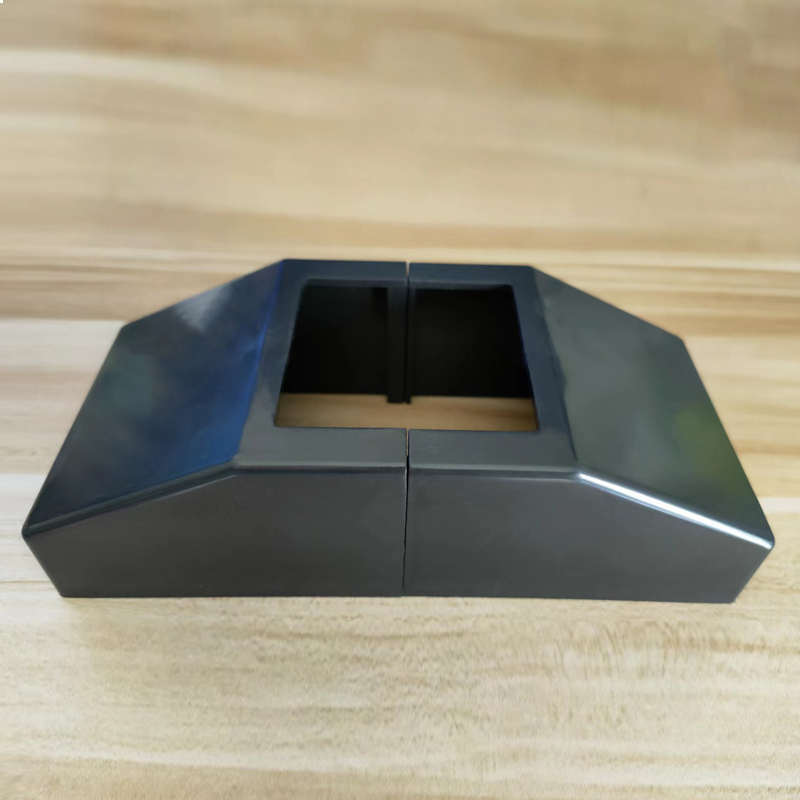 Industrial guardrail fence accessories 60 column dust cover workshop isolation net 4060 dust cover 50 column square tube foot cover