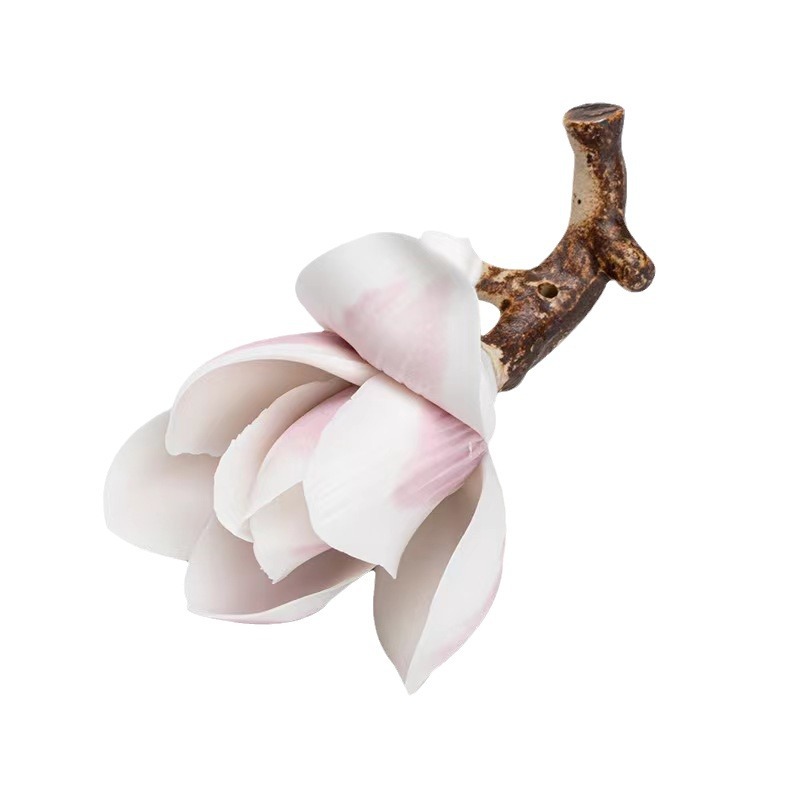 Portaincienso de Cerámica Magnolia Hecho a Mano para Purificación de Aire image 6