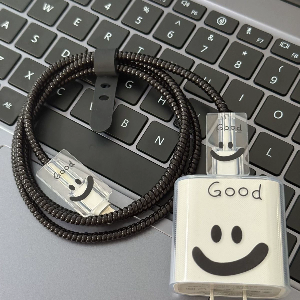 Смайлик подходит для Apple 20W Quick зарядное устройство чехол для защиты мобильного телефона кабель для быстрой зарядки 15/14/13/12 универсальный