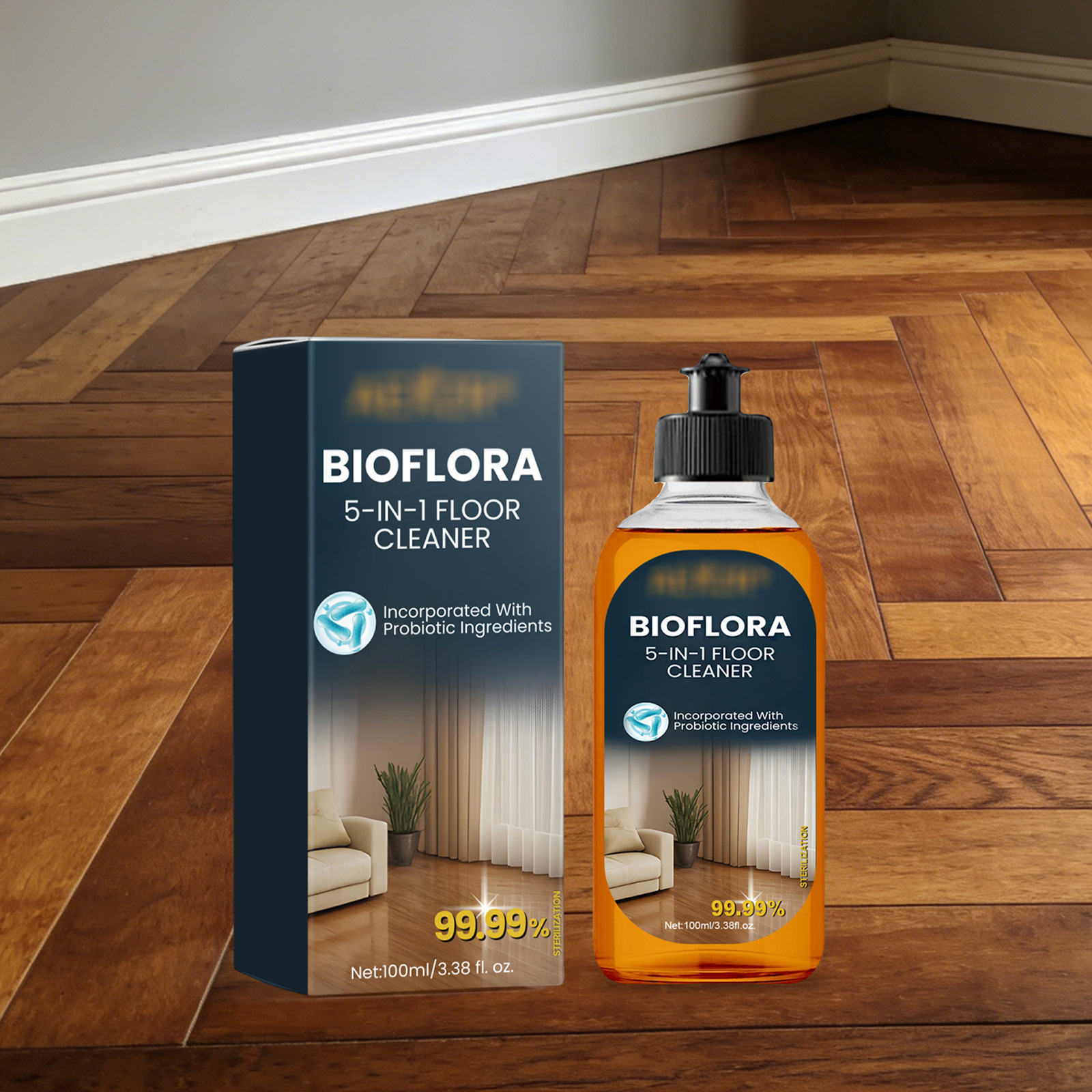 Floor Cleaner for Home Use, Convenient Cleaning and Stain Removal for Wooden Floors, Maintenance and Care for Wooden Floors