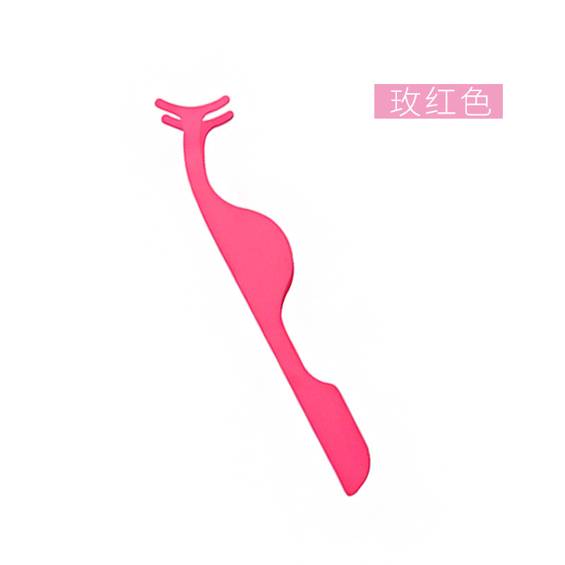 Suministro directo de fábrica rizador de pestañas ayuda de pestañas falsas pinzas de pestañas anti-sacudida de mano arco clip cosmético