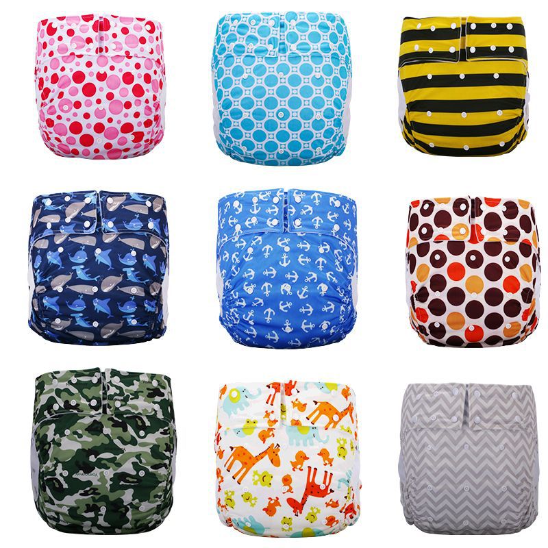 Pañales de tela para adultos a prueba de orina de comercio exterior, pantalones de pañales a prueba de fugas laterales, pañales para ancianos perdidos