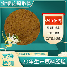 工厂现货金银花提取物10:1水溶保健品原料木犀草素支持定制包邮