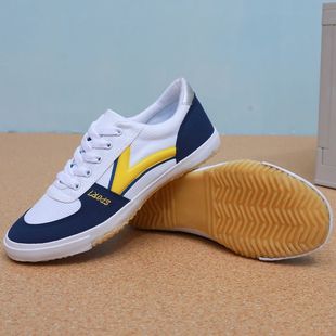 Table Tennis Shoes Men's Professional Indoor Sports Shoes Kidsren's Adult Men's Shoes Women's Shoes Canvas Shoes Non-Slip Table Tennis Training Shoes