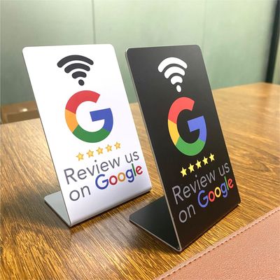 Counk NFC Linting Card Google NFC Обзорная карта ресторан изгиб карта NFC Положительная карта наночная наночная карта обзорная карта