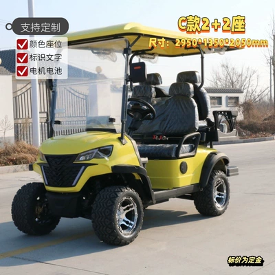Golf Cart Tourist Attraction Elektrik qolf avtomobilləri - 22-seats