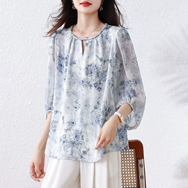 蕾丝衫雪纺衫;连衣裙;女式衬衫