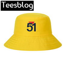 51 Men Bob Bucket Cap ���Ԕ���51ӡ���W����Ů���ñ�O��ñ