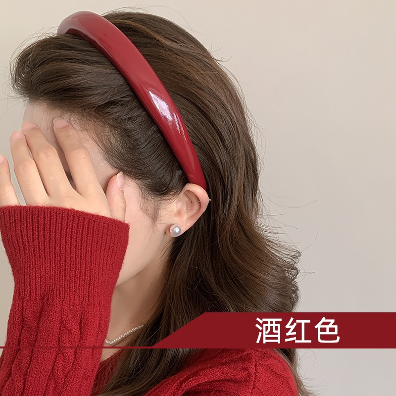 Otoño y invierno de cabello de mujer toque de cabello de lavado de cara de cabello de mujer 2025 nuevo viaje de cabello de cabeza alta de damas toque de cabello tarjeta de cabello