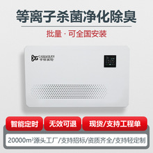 公厕垃圾房污水厂食品厂室内除臭杀菌机等离子高效净化除异味设备