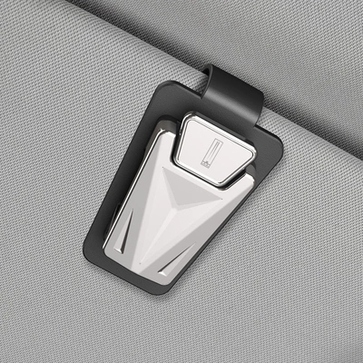 Storage Clip Multifunctional Sunglasses — Car Glasses Clip/Bill Clip - bright-silver-wei-brand