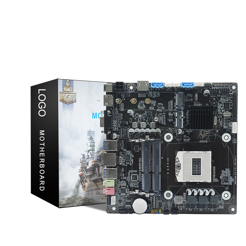 The New Hm87 Mini All-In-One Computer Motherboard Supports Fourth and Fifth Generation I3 I5 I7 Compatible