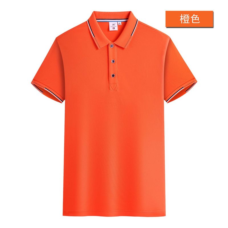 半袖ラペル純白綿ポロシャツメンズ作業服作業服クラス制服広告文化Tシャツプリントロゴ|undefined