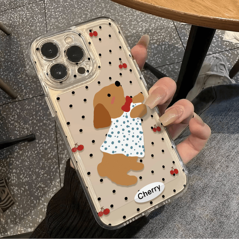 White Dog for Apple 16Pro Max Phone Case 13 14 15 Space Case 15Pro Cartoon 12 xsxr White Dog for Apple 16Pro Max Phone Case 13 14 15 Space Case 15Pro Cartoon 12 xsxr