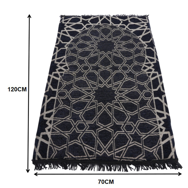 Chenille woven pattern prayer mat slow rebound memory foam…
