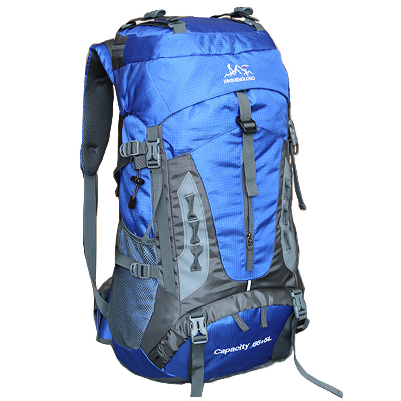 70L 大容量軽量登山バッグ男性用シューズコンパートメント付き旅行バックパックアウトドア旅行バックパック 2025|undefined