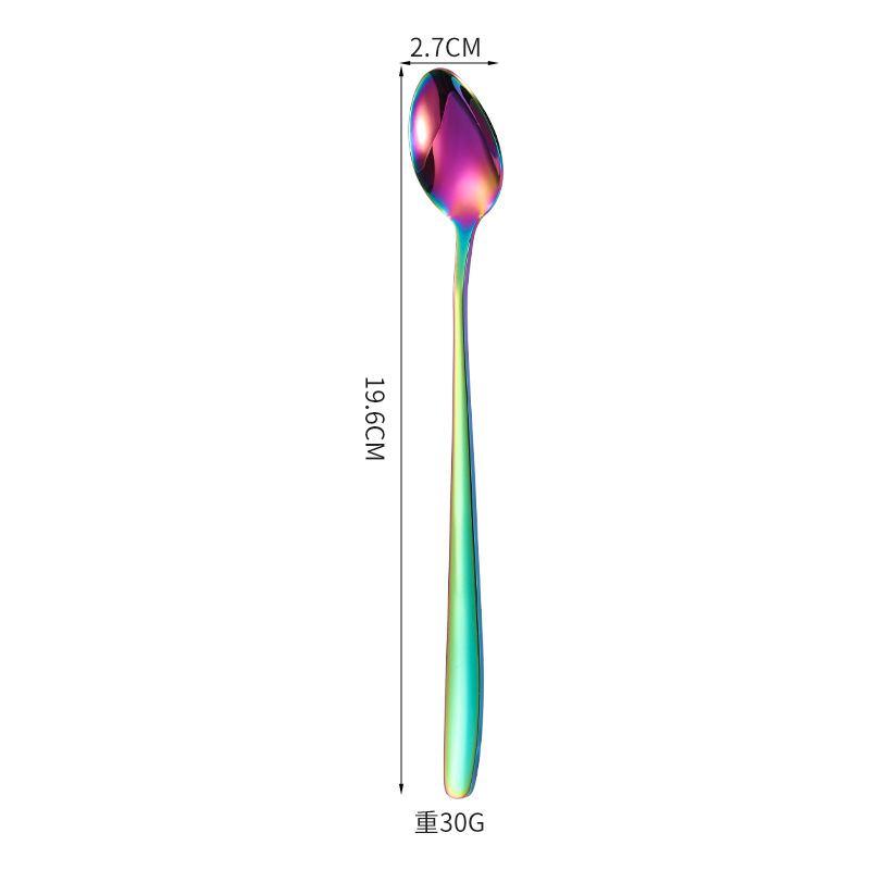 한국식 19.6cm-뾰족얼음숟가락-심포니