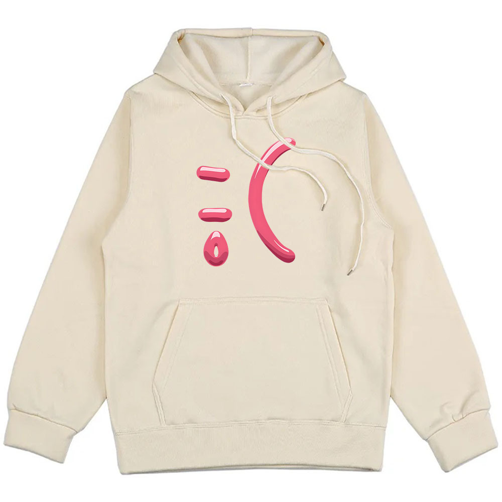 CARITA TRISTE Ana Mena Emilia Hoodies Moda Winter Long Sl