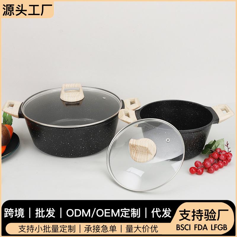 Amazon se especializa en el nuevo producto de arroz de piedra de cocina de arroz, cocina de cocina doméstica, cocina de cocina de arroz gruesa, cocina de cocina general de gran capacidad.