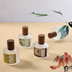 Chinese style national trend series men's and women's perfume woody long-lasting fresh natural perfume women's one-piece drop shipping 50ml