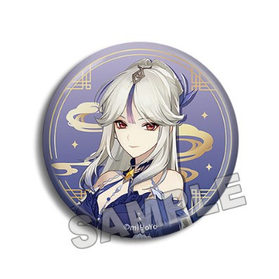 スポット正規品原神テーマ/縦絵シリーズ缶バッジバーピースカラー紙ペンダント人形|undefined