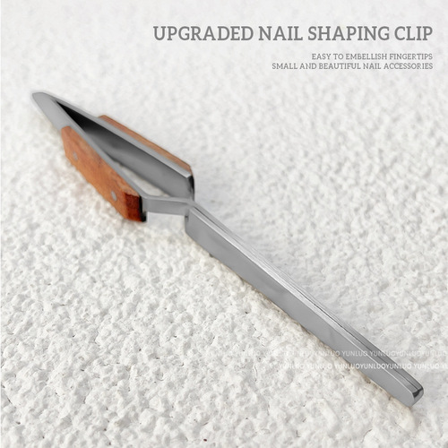 New Nail Shaping Pliers, Easy to Use and Elastic Nail Fixing Pliers, LED Nail Shaping Tweezers, Construction Shaping Pliers 